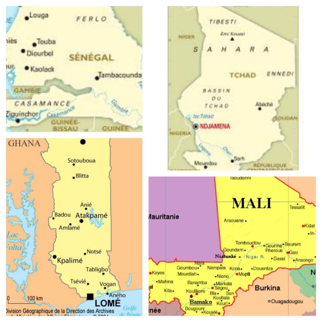 Territoires africains sous mandat de la France Cameroun et Togo Victor Chazelas main image 1
